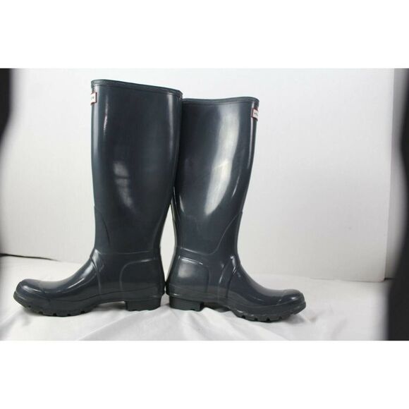ladies HUNTER RUBBER BOOTS size 6M - Picture 10 of 12